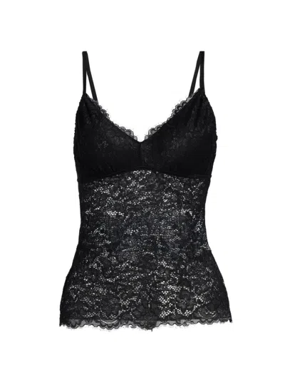 Cosabella Women's Pret Floral Lace Cami In Black