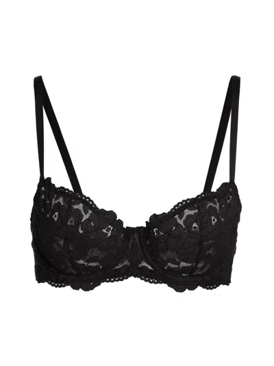 Cosabella Women's Romanza Lace Balconette Bra In Black