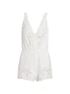 Cosabella Romanza Sleep Romper In White