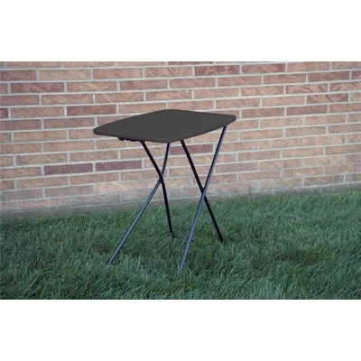 Cosco Personal Folding Activity Table, Multi-purpose, Adjustable Height In Black