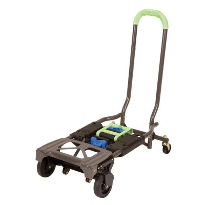 Cosco Shifter Multi-position Folding Hand Truck And Cart In Black,green