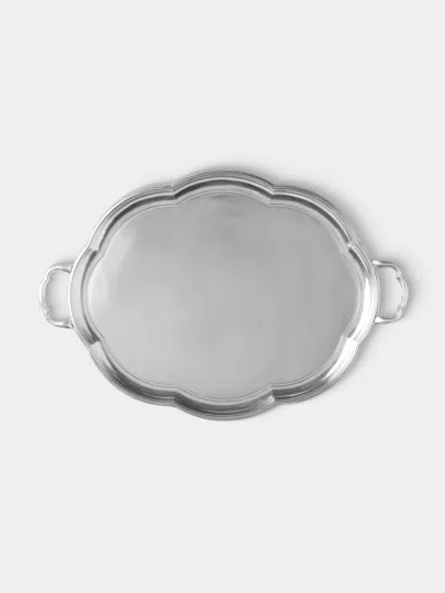 Cosi Tabellini Britannia Pewter Tray (19.5in/50cm)