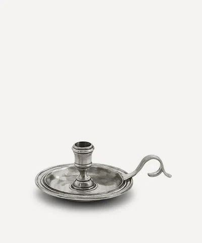 Cosi Tabellini Gilda Candleholder In Silver