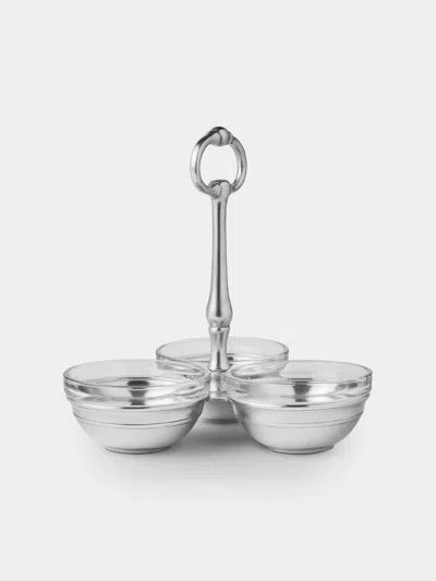 Cosi Tabellini Osteria Pewter Condiment Holder