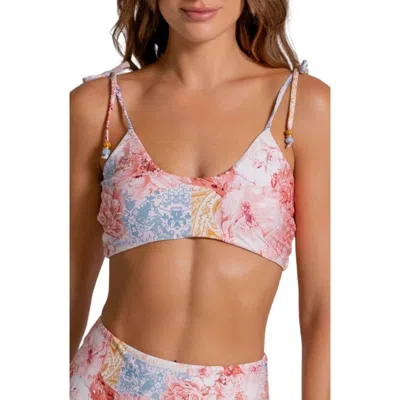 Cosita Linda Bralette Bikini Top In Multi