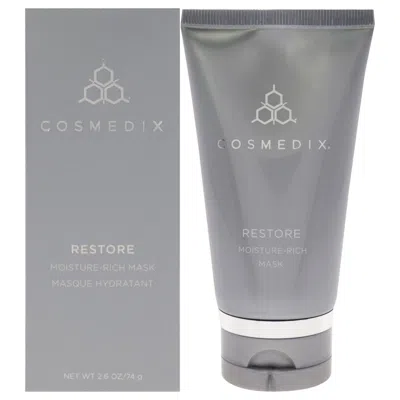 Cosmedix Moisture-rich Restore Mask By  For Unisex - 2.6 oz Mask In White