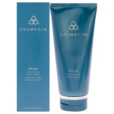 Cosmedix Polish Dual-action Body Scrub By  For Unisex - 6.3 oz Scrub In Gray