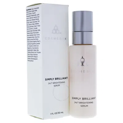 Cosmedix Simply Brilliant 24-7 Brightening Serum By  For Unisex - 1 oz Serum In Dark