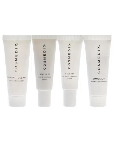 Cosmedix Unisex 4pc Kit Age-defying Skin Essentials Kit