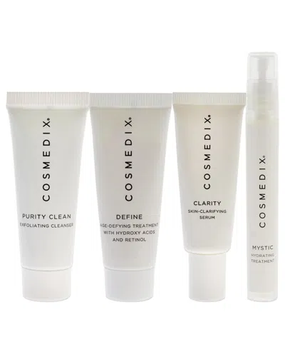 Cosmedix Unisex 4pc Kit Combination Skin Essentials Kit