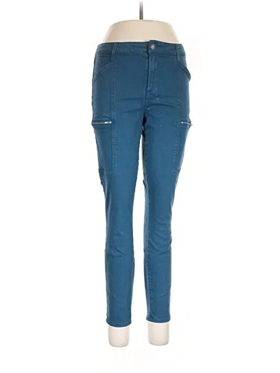 Pre-owned Cosmic Blue Love Cargo Pants In Blue