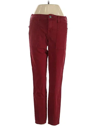 Pre-owned Cosmic Blue Love Casual Pants In Burgundy