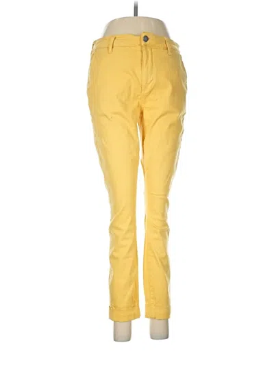 Pre-owned Cosmic Blue Love Casual Pants In Yellow