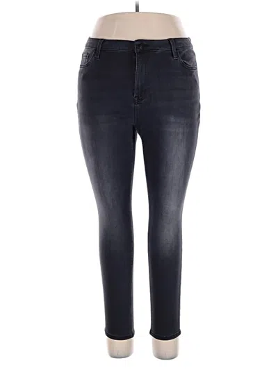 Pre-owned Cosmic Blue Love Jeans In Black