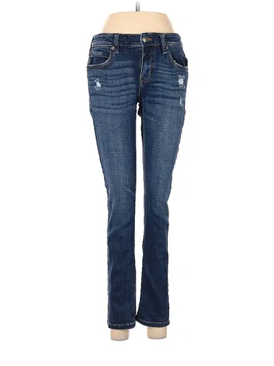 Pre-owned Cosmic Blue Love Jeans In Blue