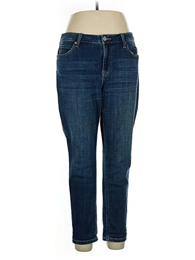 Pre-owned Cosmic Blue Love Jeans In Blue