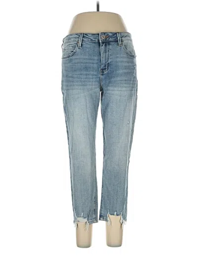 Pre-owned Cosmic Blue Love Jeans In Blue