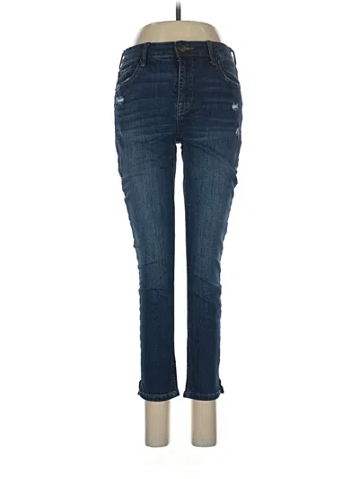 Pre-owned Cosmic Blue Love Jeans In Blue