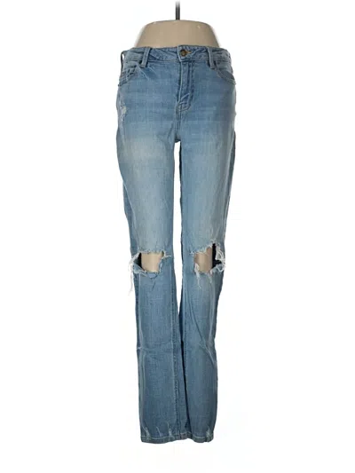 Pre-owned Cosmic Blue Love Jeans In Blue