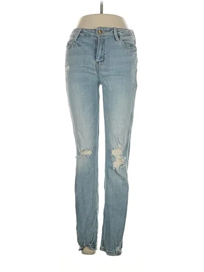 Pre-owned Cosmic Blue Love Jeans In Blue