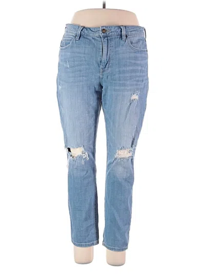 Pre-owned Cosmic Blue Love Jeans In Blue