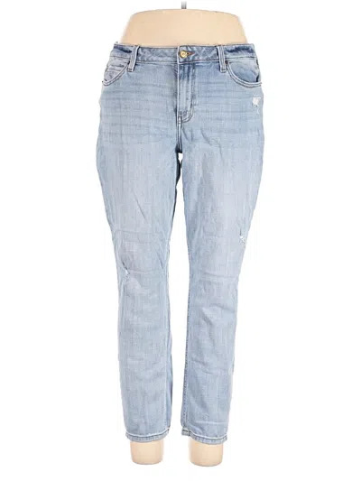 Pre-owned Cosmic Blue Love Jeans In Blue