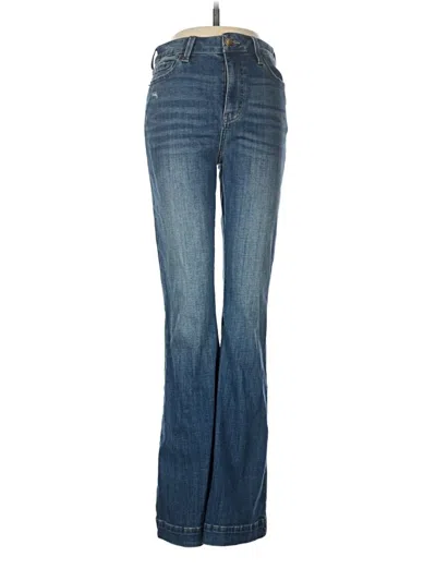 Pre-owned Cosmic Blue Love Jeans In Blue