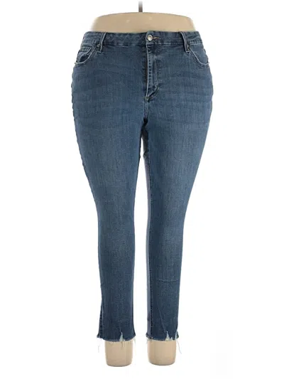 Pre-owned Cosmic Blue Love Jeans In Blue