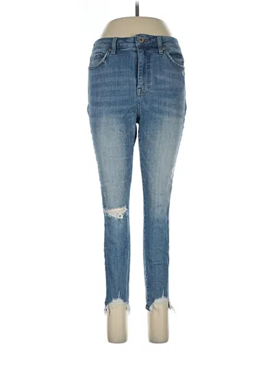 Pre-owned Cosmic Blue Love Jeans In Blue