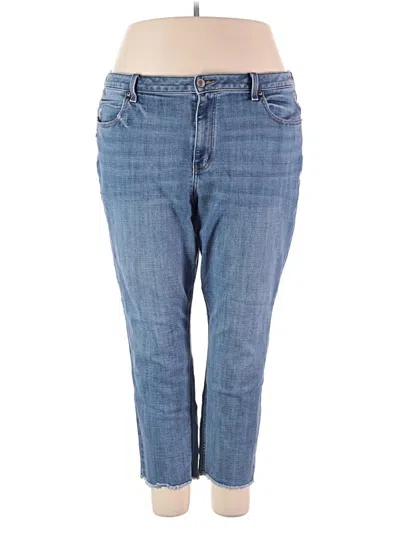 Pre-owned Cosmic Blue Love Jeans In Blue