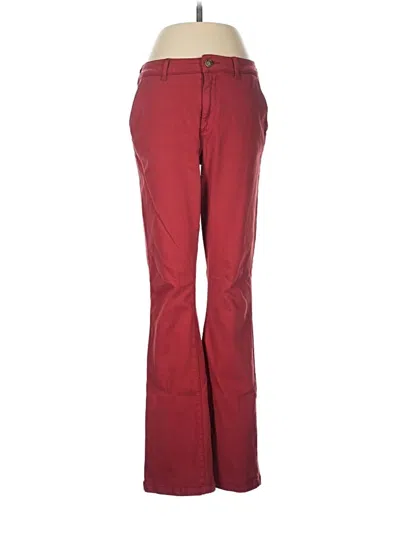 Pre-owned Cosmic Blue Love Jeans In Burgundy