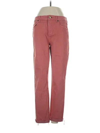 Pre-owned Cosmic Blue Love Jeans In Burgundy