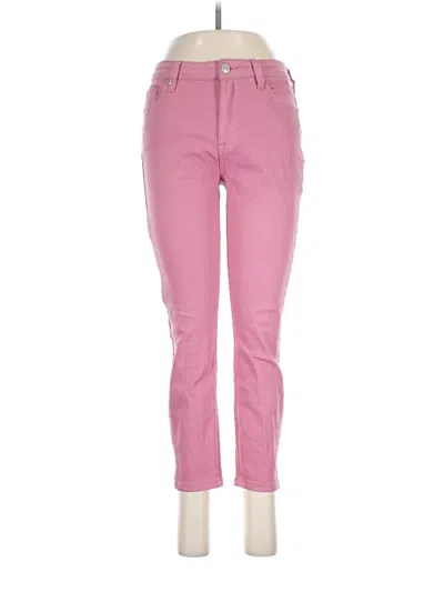 Pre-owned Cosmic Blue Love Jeans In Pink