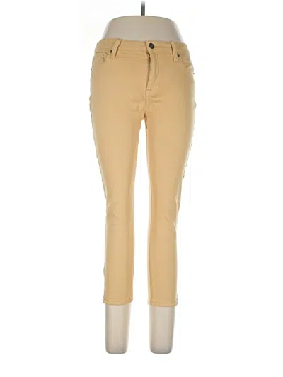 Pre-owned Cosmic Blue Love Jeans In Tan