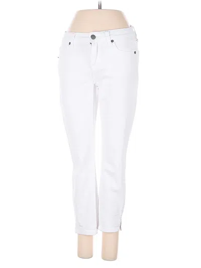 Pre-owned Cosmic Blue Love Jeans In White