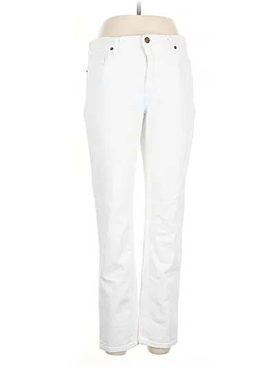 Pre-owned Cosmic Blue Love Jeans In White