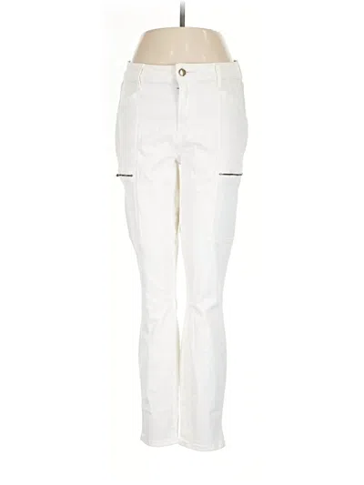 Pre-owned Cosmic Blue Love Jeans In White