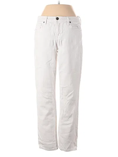 Pre-owned Cosmic Blue Love Jeans In White