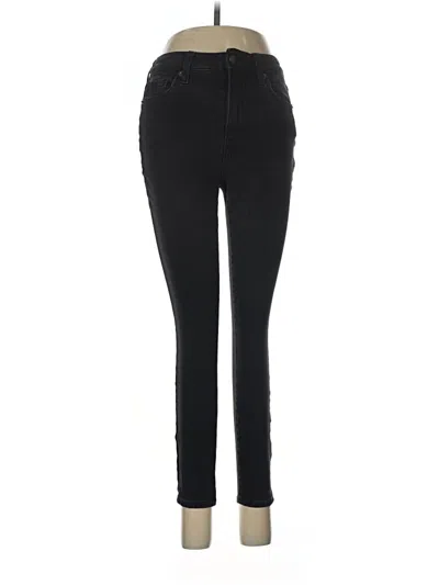 Pre-owned Cosmic Blue Love Jeggings In Black
