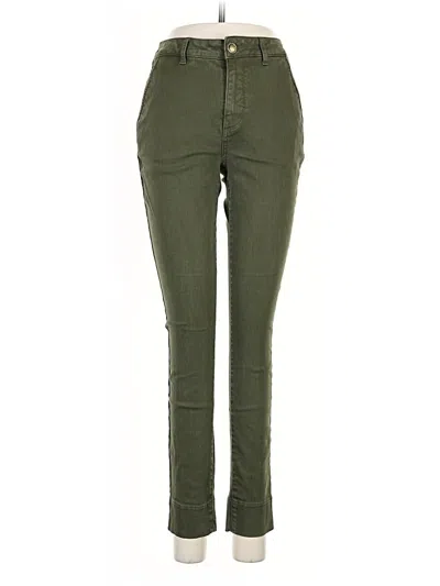 Pre-owned Cosmic Blue Love Jeggings In Green
