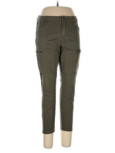 Pre-owned Cosmic Blue Love Jeggings In Green