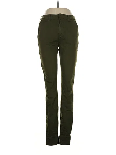 Pre-owned Cosmic Blue Love Jeggings In Green