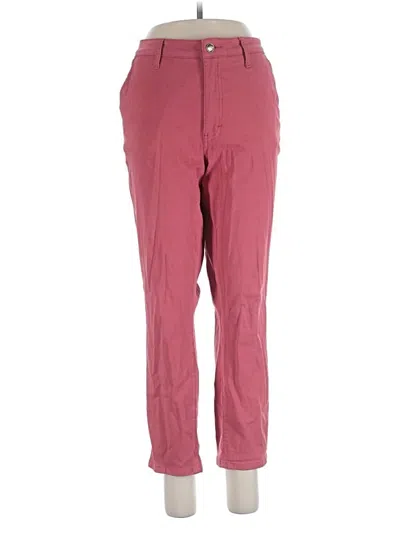 Pre-owned Cosmic Blue Love Jeggings In Pink