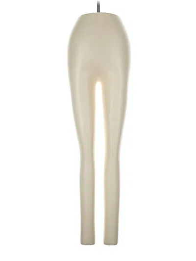 Pre-owned Cosmic Blue Love Jeggings In White