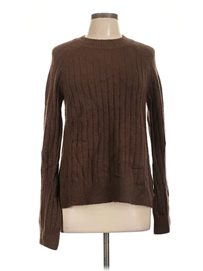 Pre-owned Cosmic Blue Love Pullover Sweater In Brown