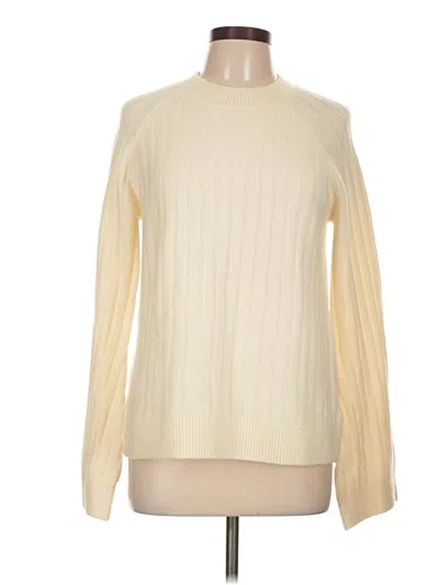 Pre-owned Cosmic Blue Love Pullover Sweater In Ivory