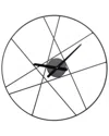 Cosmoliving By Cosmopolitan Contemporary Wall Clock In Black