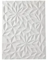 Cosmoliving By Cosmopolitan Geometric Carved Wood Wall Decor In Multicolor