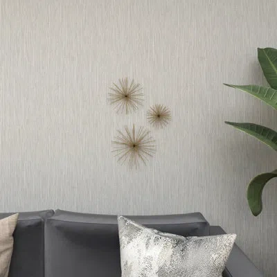 Cosmoliving By Cosmopolitan Metal 3d Long Spike Starburst Home Wall Decor Set In Gold