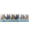 Cosmoliving By Cosmopolitan Porcelain Framed Wall Art In Multicolor